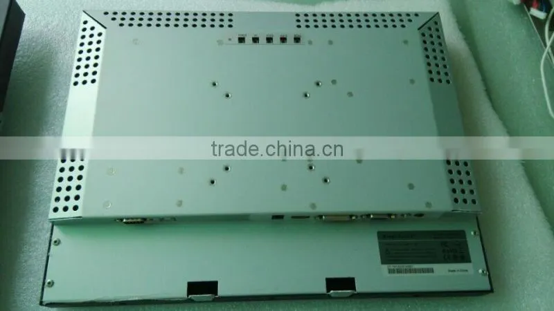 Factory price Good qualiaty 12V DC input tft 15 inch touch screen frame monitor display