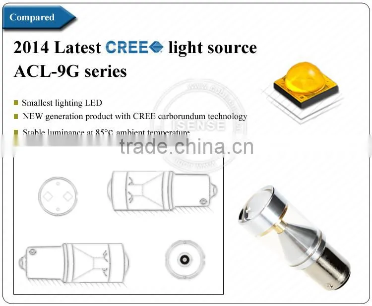 Car led lamps yellow led fog light 8.4w, 6500k power white led light for toyota innova parts