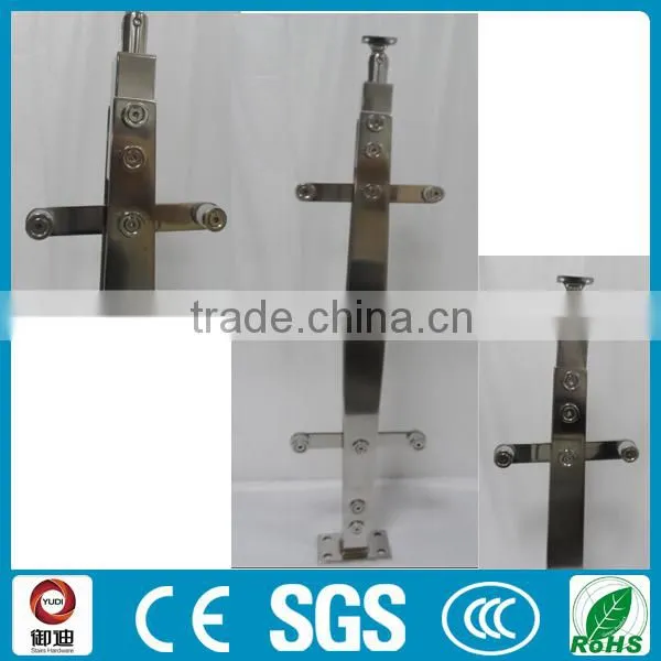 decoration tempered laminated glass balustrade