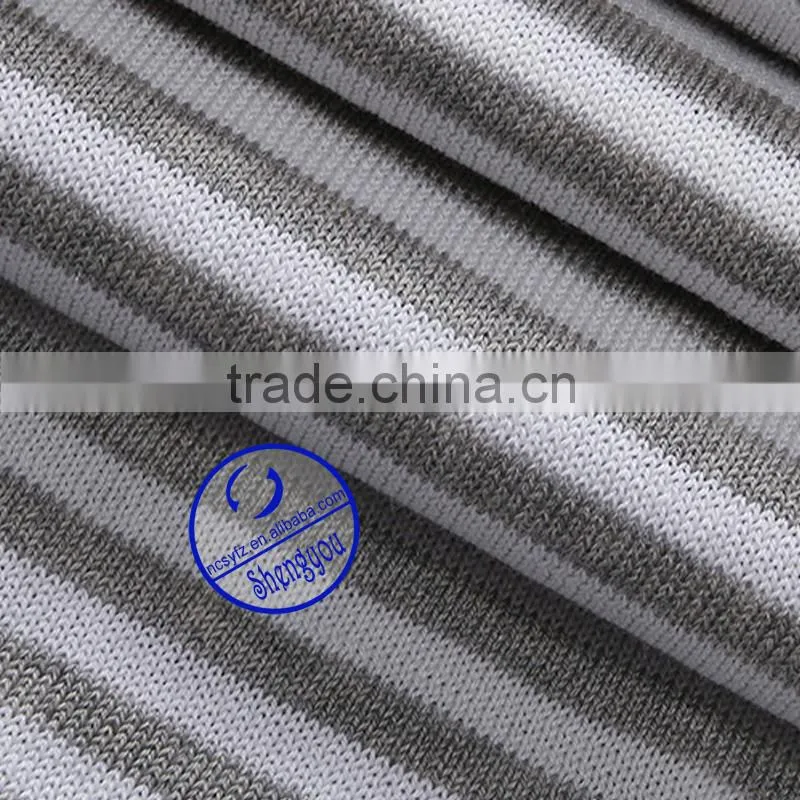 Custom 100% cotton stripe polo shirt for men