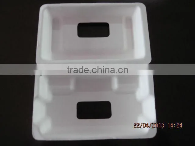 Custom Sugarcane Bagasse Molded Fiber Coffee Cup Trays,Cup Holder Pulp Paper