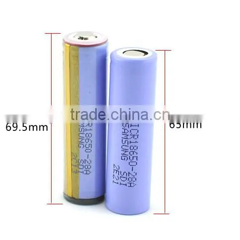 3.7v 18650 2000mAh 20A li-ion rechargeable battery Rechargeable Batteries