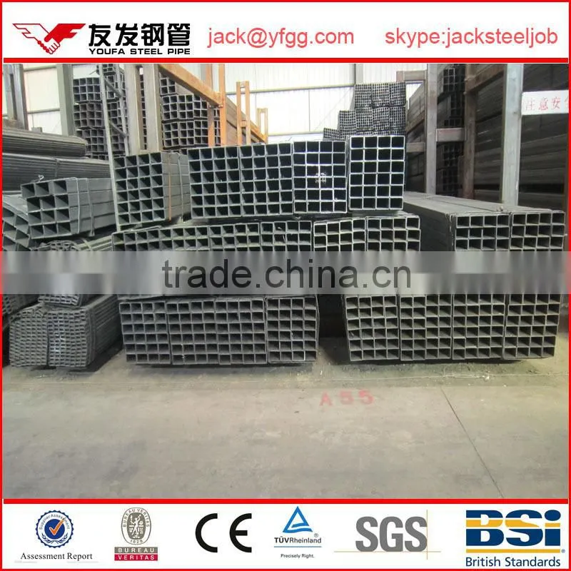 4.75mm 100 x 100 ms square tube steel LGJ