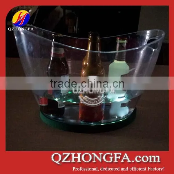 Custom Beer Buckets with LED light Mat for Sale