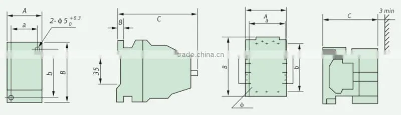 400A 3POLE Electrical Contactor
