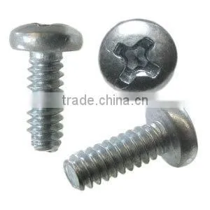 Big Head Full Threaded Phillips Pan Head Machine Screw