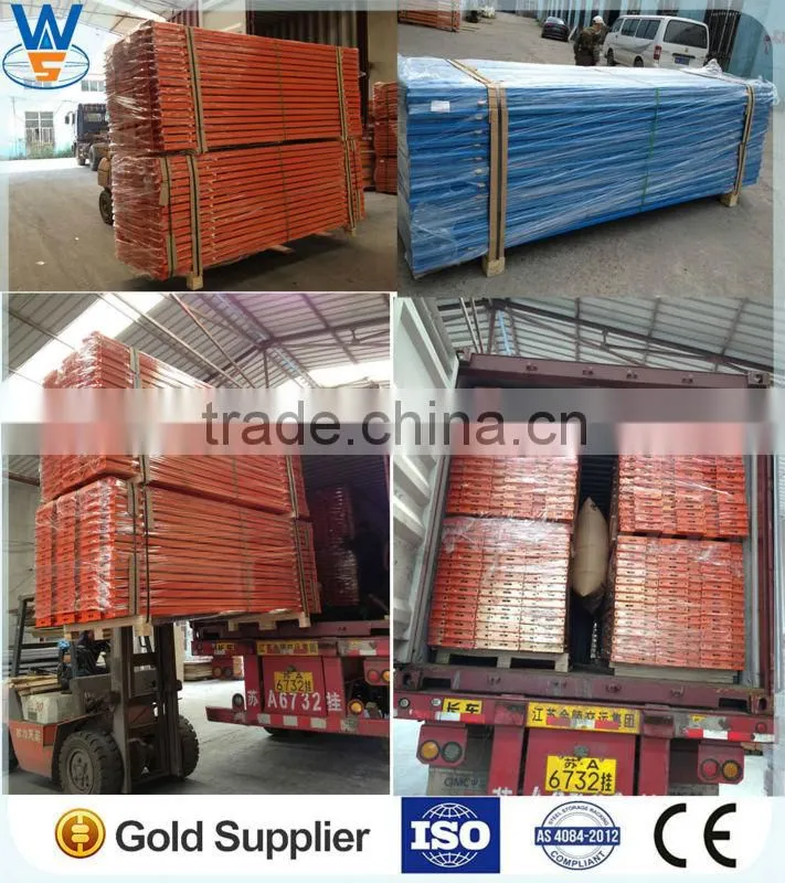 Warehouse cable reel storage rack
