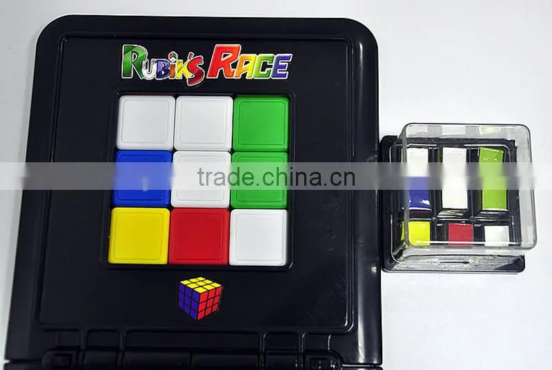 Educational game magic block plastic slide puzzle
