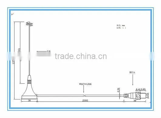 (Factory) DVB-T TV Antenna Wireless TV Antenna