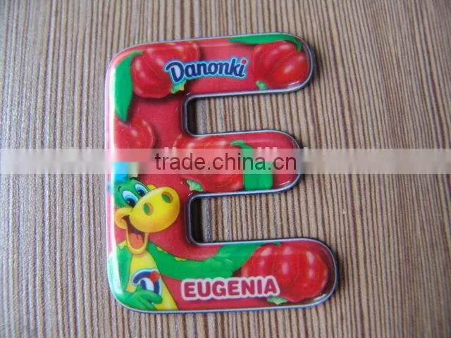 custom cartoon 3D foam bookmark /fashionable 3D foam bookmark for school