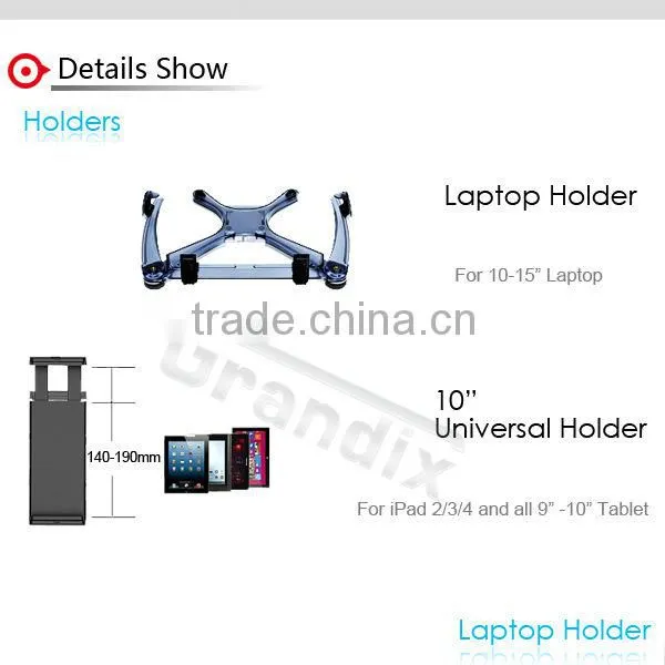 Computer monitor laptop arm stand