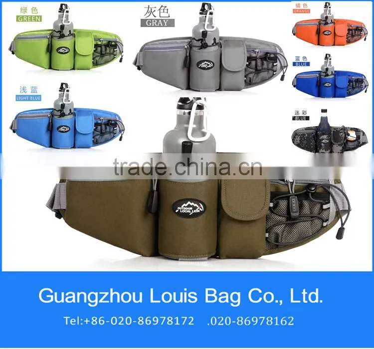 2015 Chinese Fanny Pack with water bottle waterproof fabric