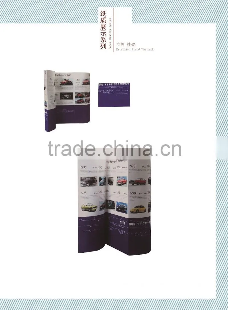 cardboard paper human AD display stand