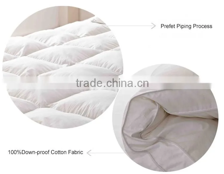 Good Price White Duck Feather Down Mattress Topper