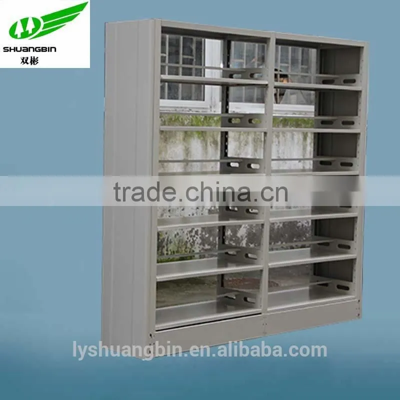 High Quality Steel Library Exhibition Book Shelf