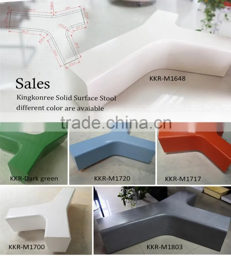 Modern shopping mall marble stone benches for sale