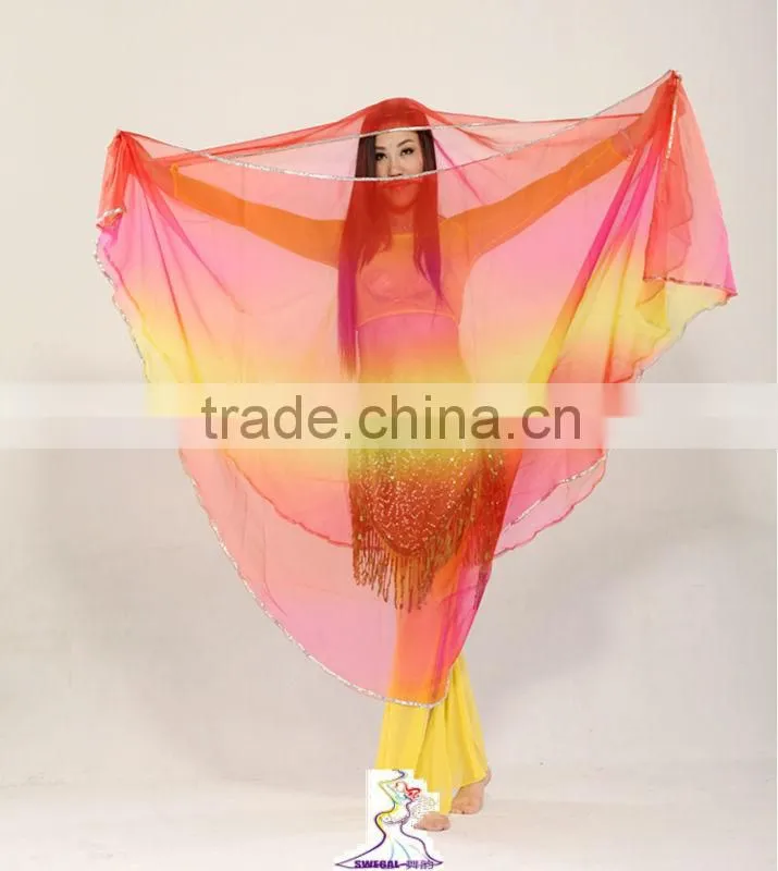 SWEGAL belly dance fan veils,belly dance hip scarf wholesale belly dance hip scarves SGBDD13010
