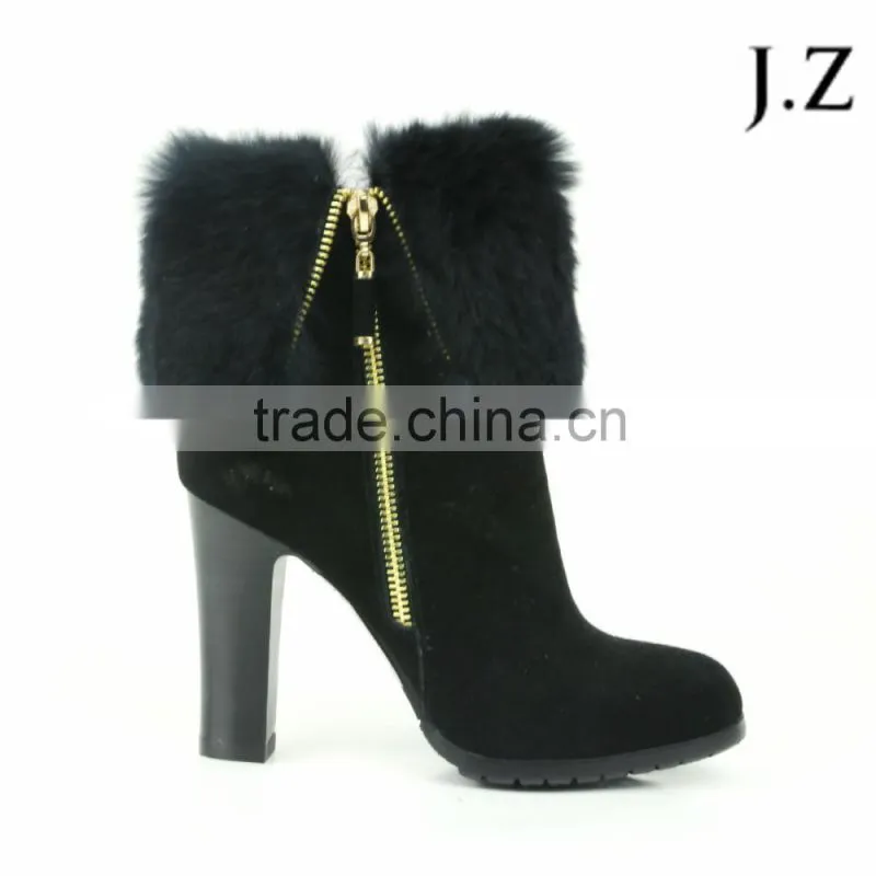 Edden OB47 small size 32 smart shoes fur winter boots 2016 winter collection