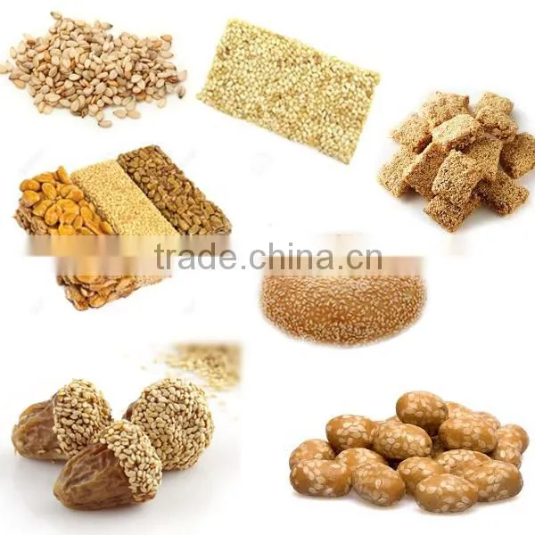 Hulled Sesame Seeds Roasting Machine Nuts Roaster Production