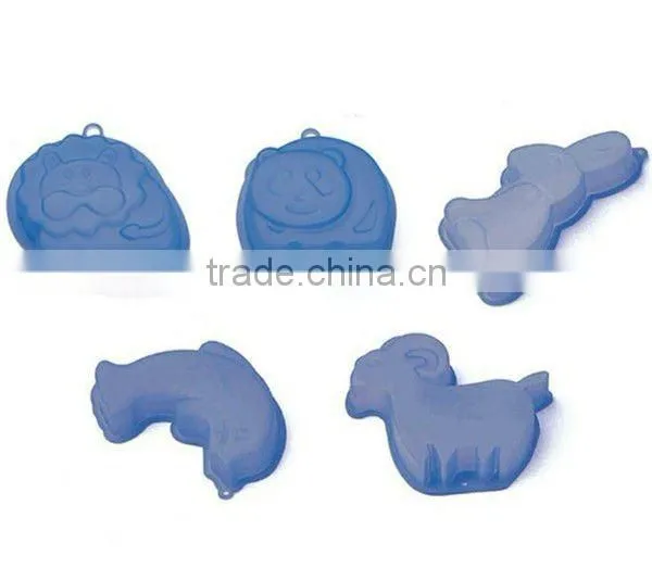 2012 hot selling silicone heart shape cake mould