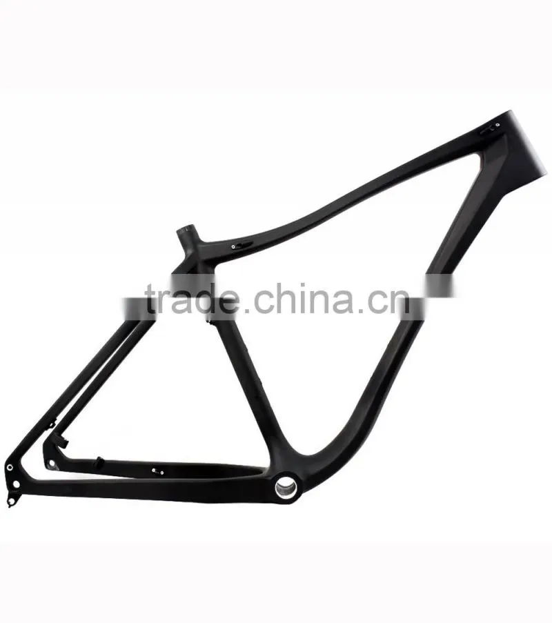 China Factory Full Carbon Fiber 120mm BB Width 197mm Rear Spacing 26er Carbon Snow Bike Fat Bike Frames MTB Frameset AG120