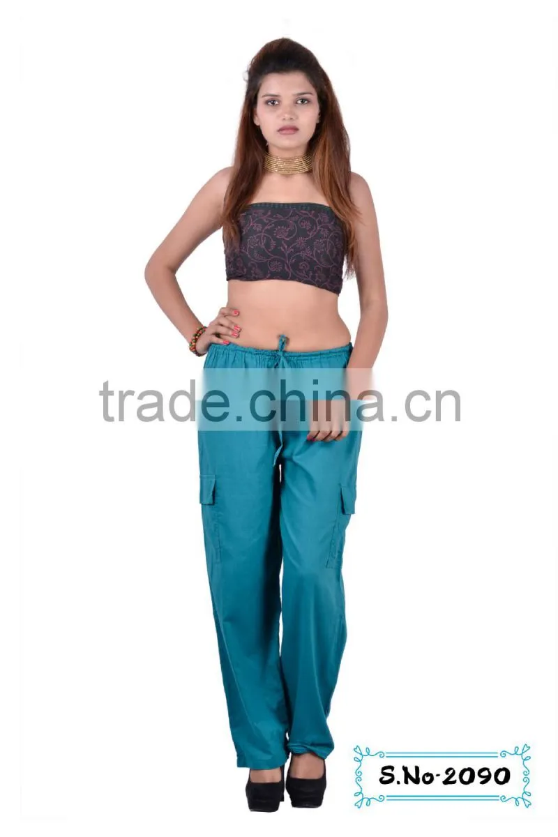 2090 Cotton Pants Trouser Garments Cotton Baba Cool Robe Mini Dress Vetement Ropa Inde Cotton Printed trousers