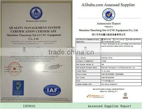 cnc router machine with HIWIN guide rail advertising engraving machine price