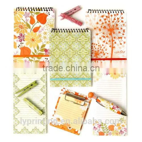 2015 China Factory Professional Custom Cute Writing Notebook