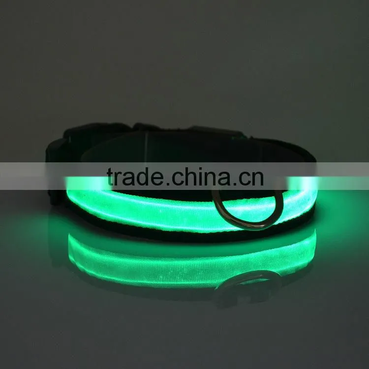 Brazil Distributor Pet Dog Lead Product Flashing LED Dog Collars