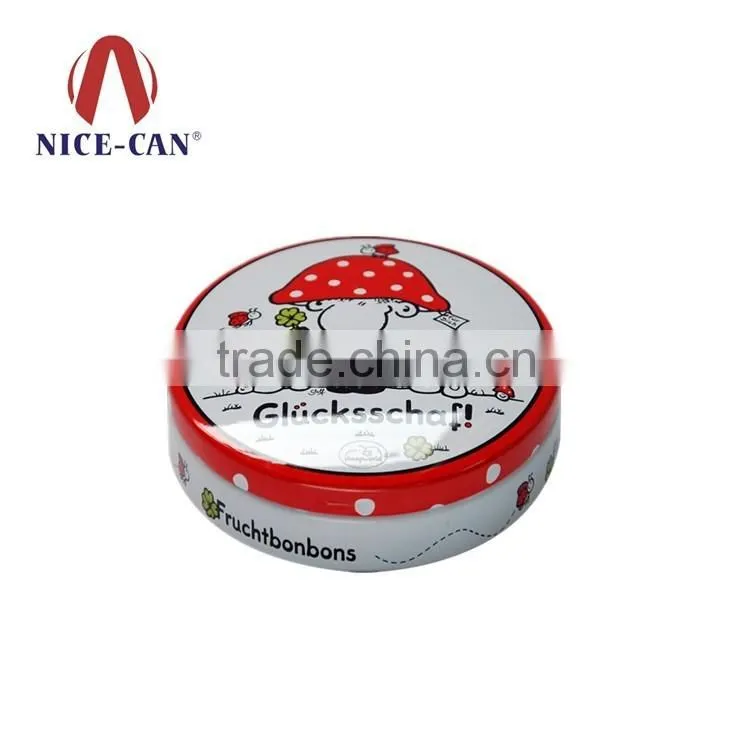 2016 Chinese New Year Unique design small gift tin box metal candy sweets mints tin box