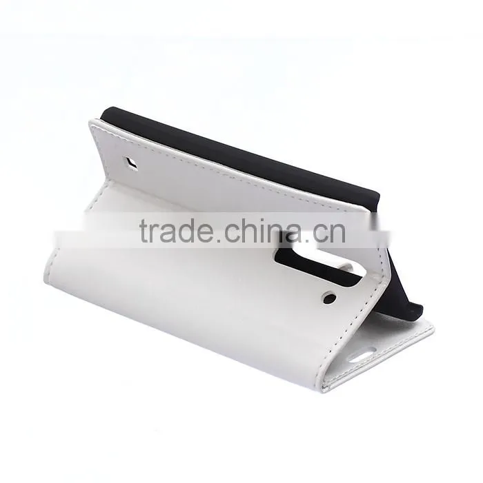 Wholesale Flip Cover Leather Case For LG Spirit H440N ,For LG Spirit H440N Book Cover Stand Case