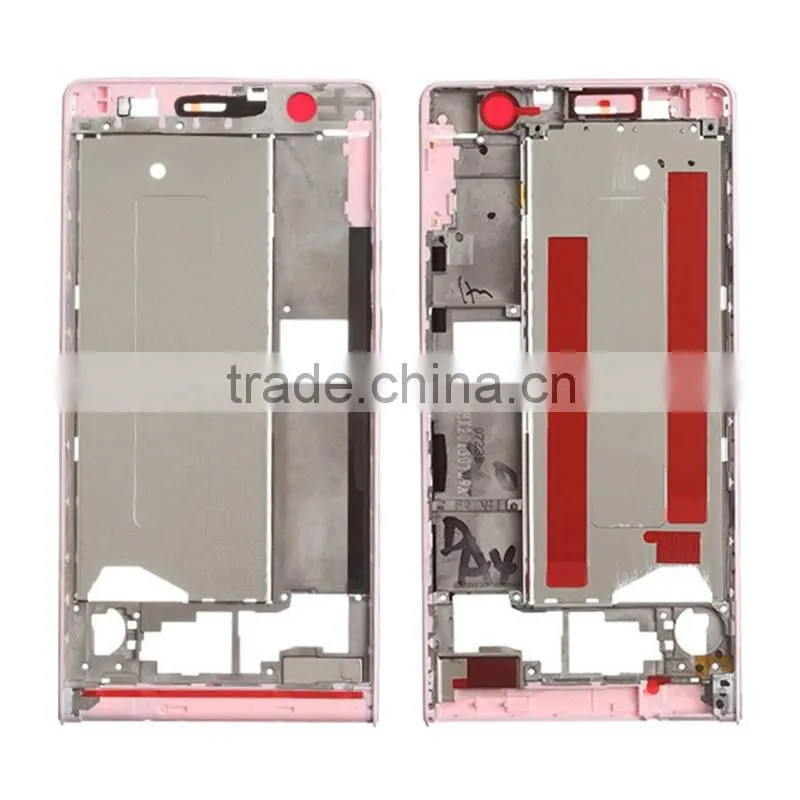 Wholesale Original Genuine Front Housing Middle Plate For Huawei Ascend P6 - Pink