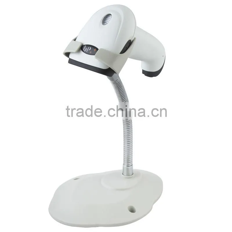 Auto laser barcode scanner with stand, barcode scanner hot sell