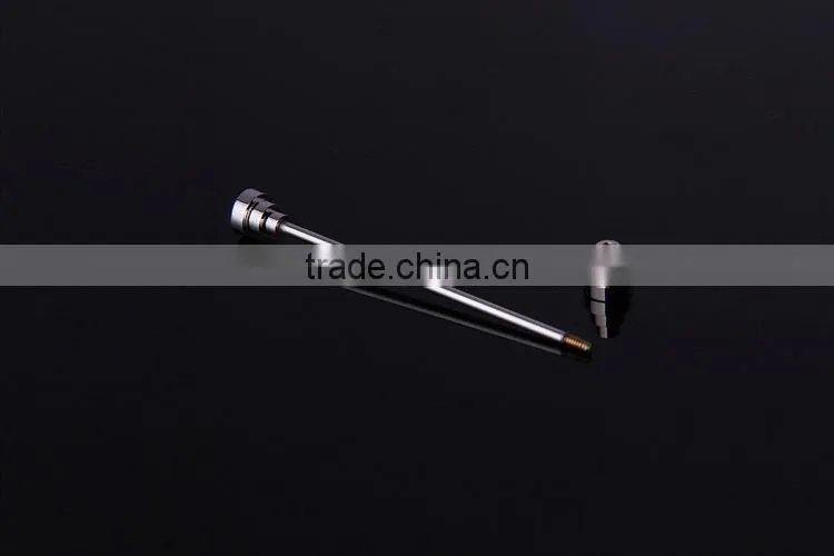 Custom mens silver collar bar
