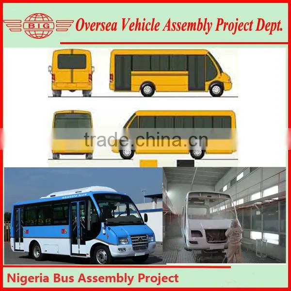 Africa Countries Assembly CKD SKD Bus Body Parts Seeking Business Cooperation