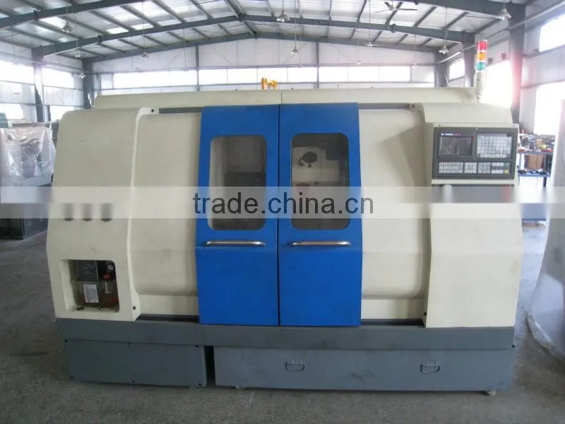 CNC550A high precision twin spindle cnc lathe milling center