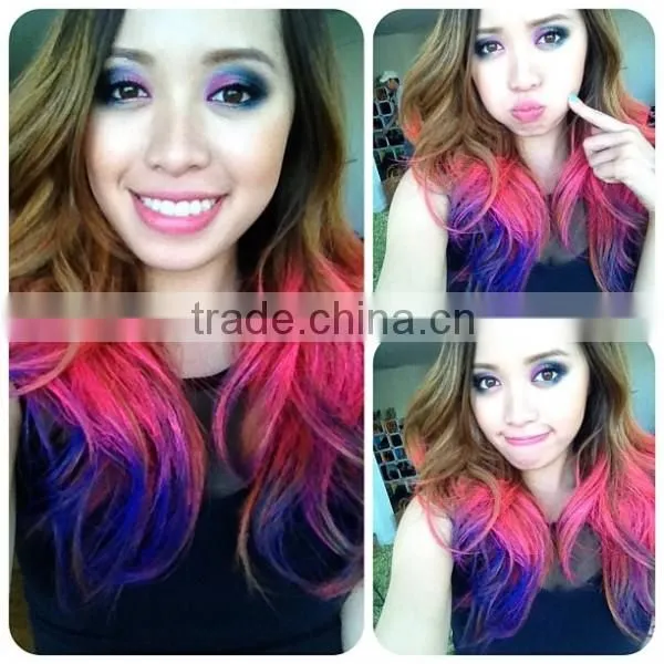 Temporary Hair Color powder formulation for high-light Cosmetics