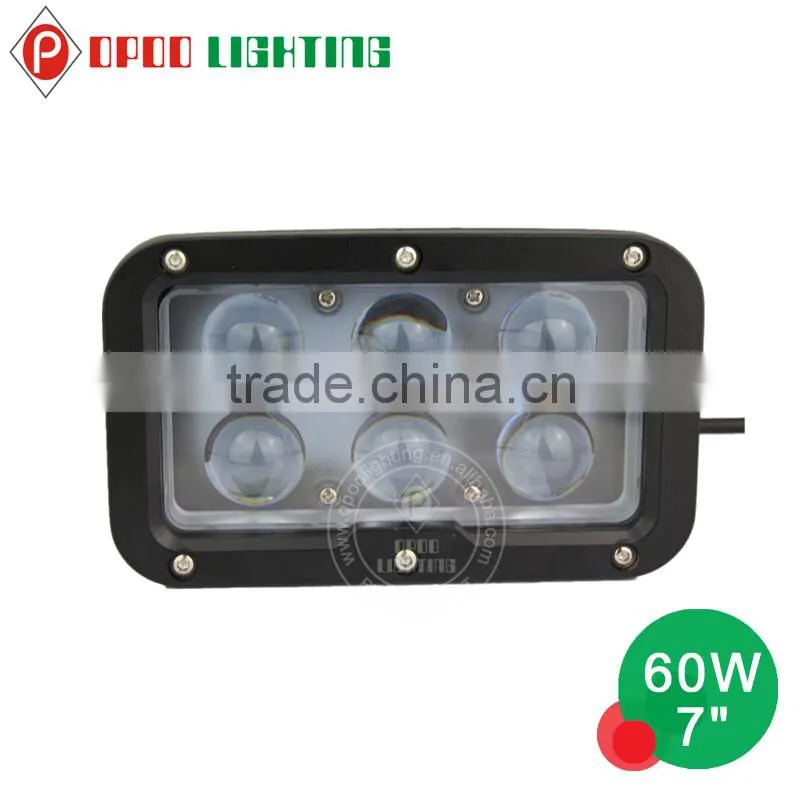 Led work light 60w, tractor 12v led work light