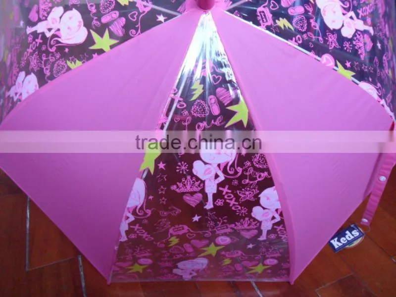 High quality transparent umbrella printrd sex beautiful girl pictures
