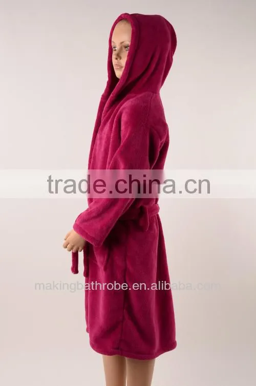 American new design baby bathrobe with hood