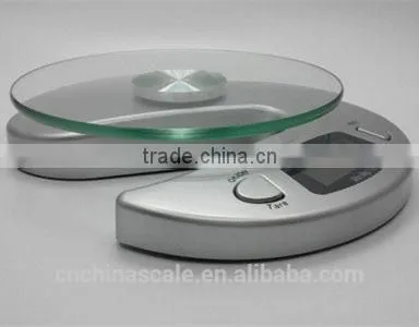 Auto Manual Shut Off special design round kitchen scale