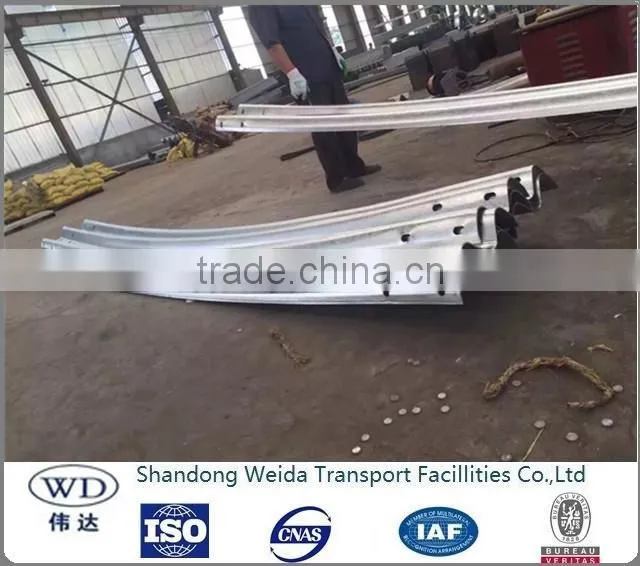 Radius Guardrail/Curved W BEAM Guardrail