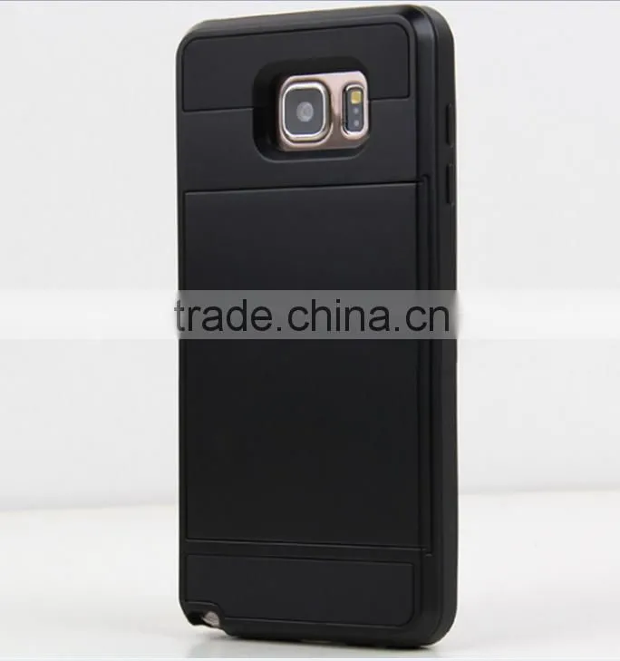 Dual Layer Armor fundas Case Luxury Soft Hybrid Slim Back cases for iphone 4 4s 5 5s 5c 6 6s Plus case cover Slide Card Cover