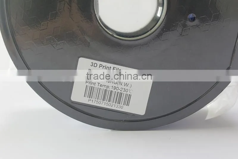 Best prices blue PLA ABS 1.75mm 3.0mm printer for filament 3D printer