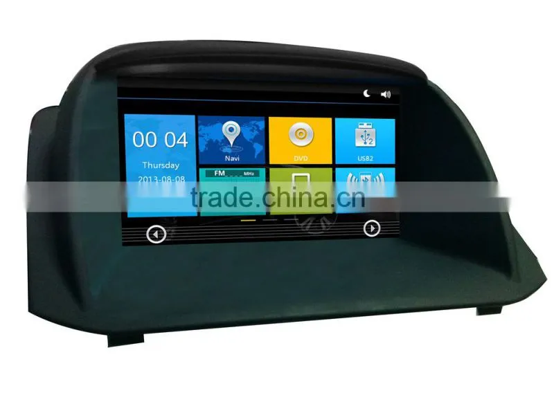 Wholesale car fm radios audio multimidea 10 inch headrest car dvd player For FORD FIESTA support Phone 3G DVR SWC BT