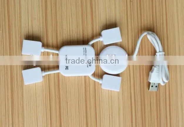 Best selling Human design 4 port USB HUB/4 ports switch hub