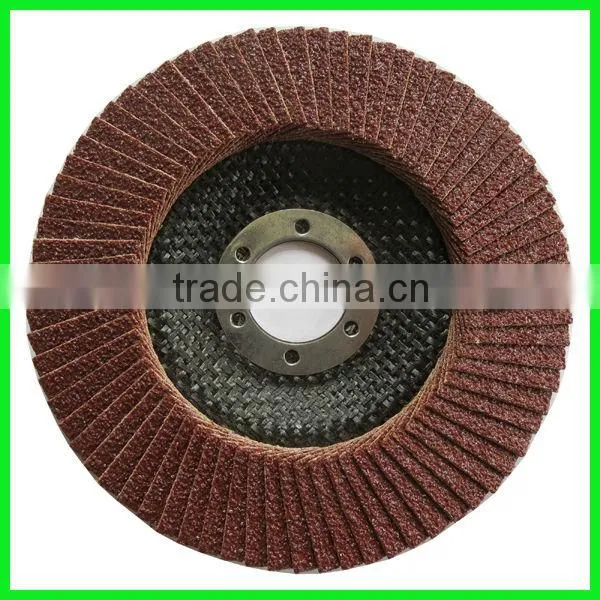 100mm good quality aluminum oxide flap discs
