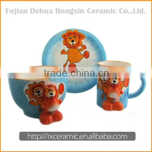 Hot-selling newable porcelain dinner plate porcelain souvenir plate