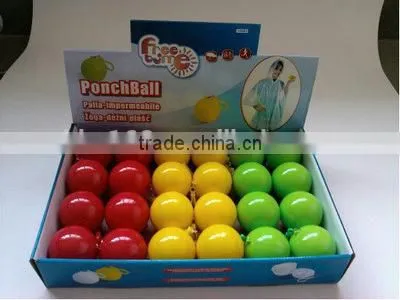 disposable waterpoof ball packed PE raincoat rain cape poncho with keychain