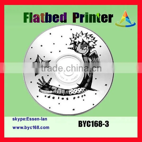 Hot slae low cost cd flatbed printer,A3 multicolor digital CD/DVD inkjet printer a3 cd cover printing machine